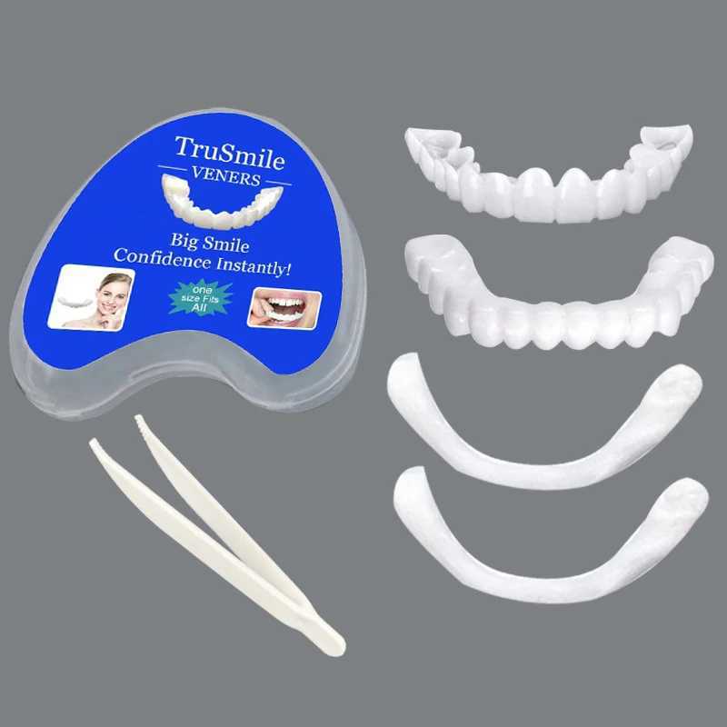 Dental Cover Veneer Snap Button Tooth Kit Fake Temporary Teeth Whitening Replacement Temporary Teeth Replacement Tooth Model M250410