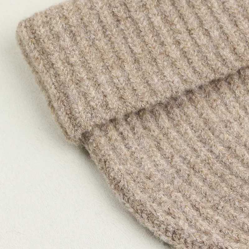 New 10 Colors Solid Beanies Winter Hat For Woman Knitted Soft Wool Autumn Thick Warm Skullies Bonnets Outdoor Ski Cap Men GiftXJ251110