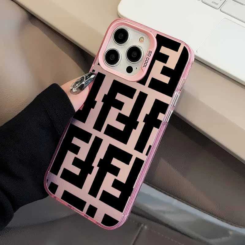 Fashion black w letter F For Galaxy S25 Edge S24 S23 S22 S21 S20 FE tra Lite Plus Colorf Silver Phone case Capa luxury designer H251110