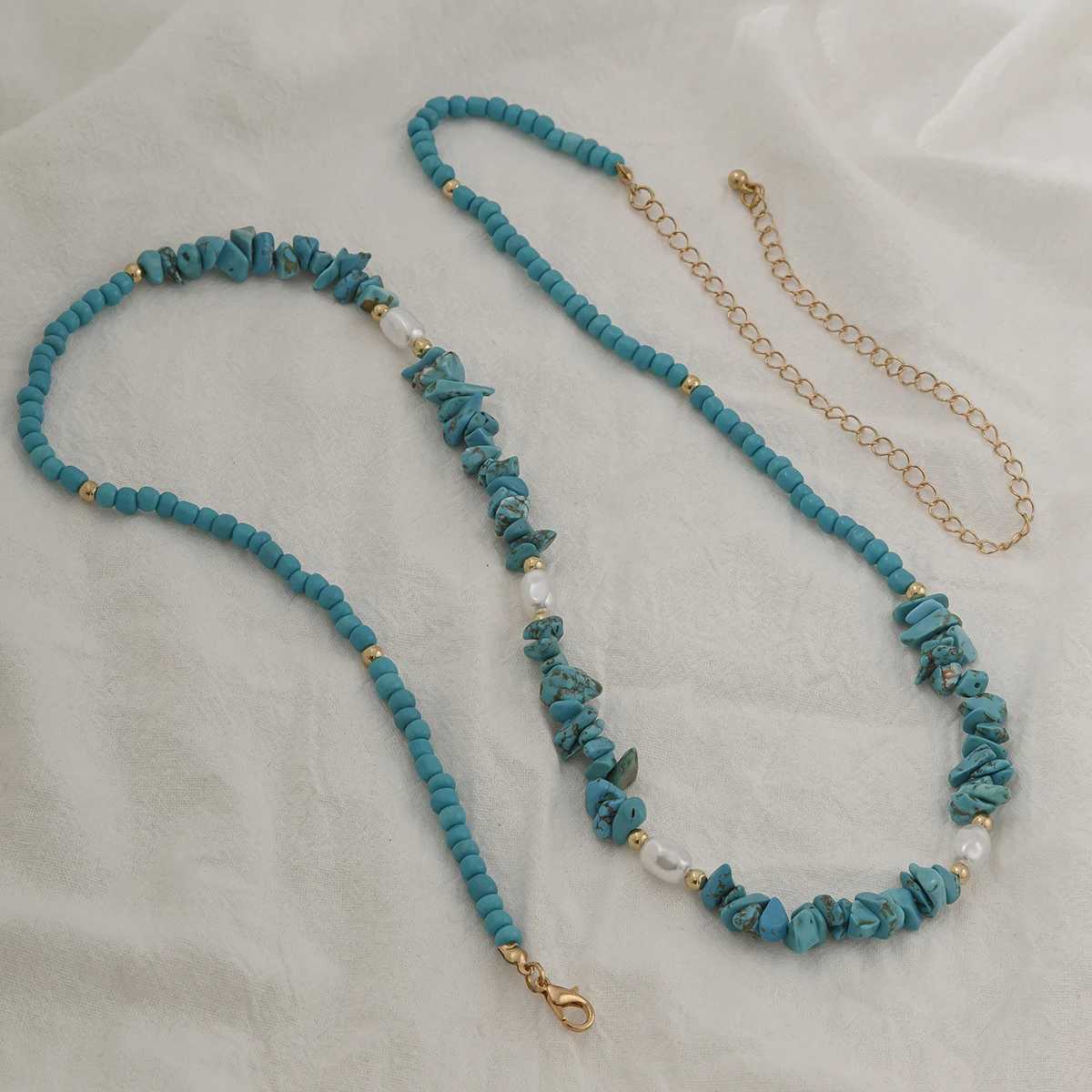Salicon Bohen Poetic Gravel Waist Chain Vintage Colored Seed Beads Belly Chain Warm Summer Beach Sexy Body Jewelry X250410