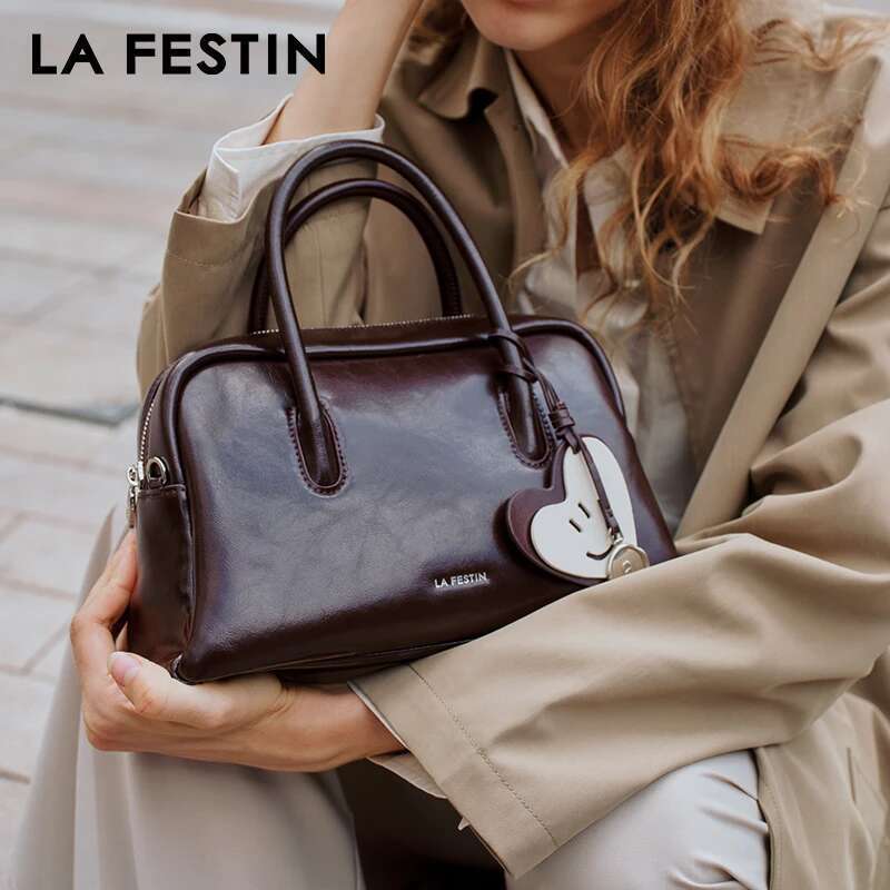 LA FESTIN Original Handbag Women Shoulder Large Capacity Crossbody 2024 New Designer Bag