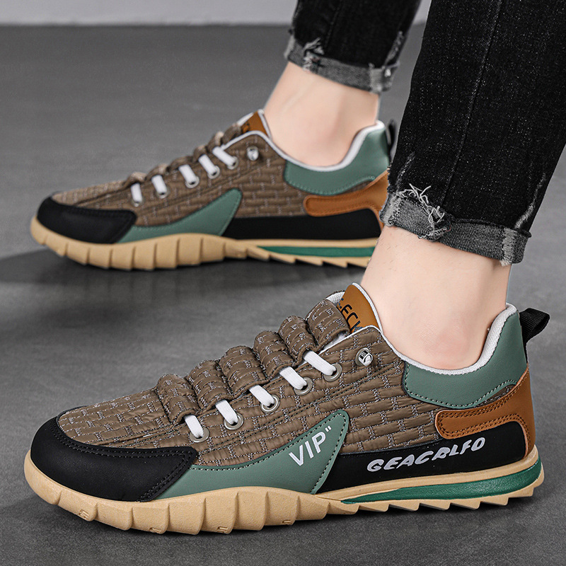 2025 New Men Fashion Sneakers Summer Fall Lightweight Anti Slip Sports Shoes for Work and Running