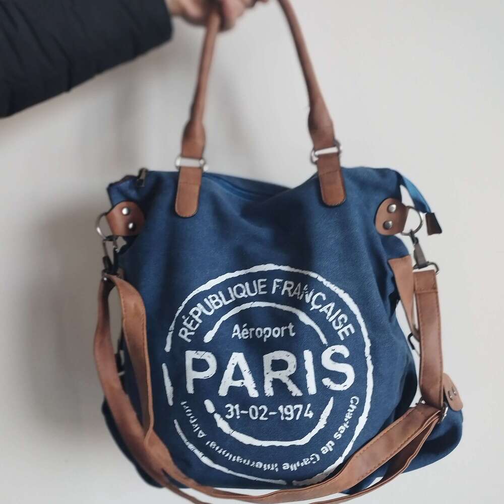 Shoulder Crossbody Handbag Canvas Women's Bag