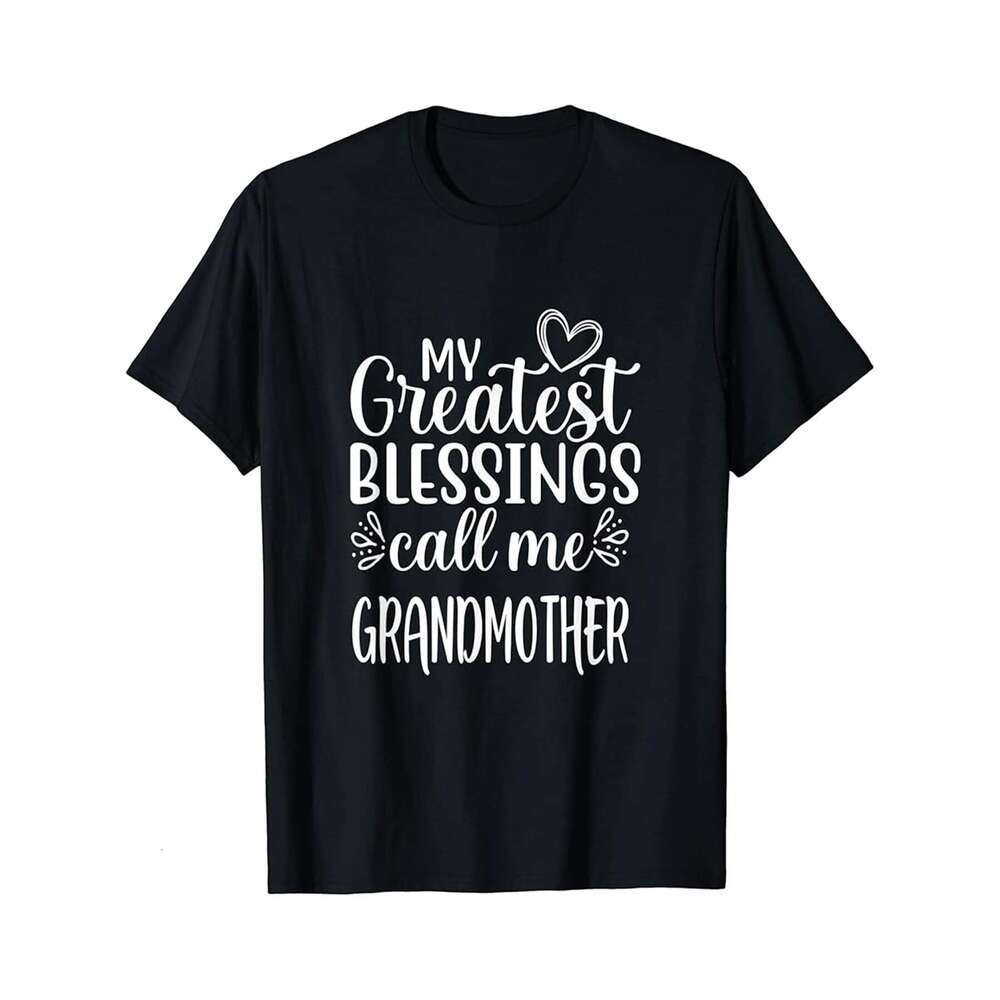 Designer T shirt My Greatest Blessings Call Me Mom Mothers Day Mama Mother - 220g T shits