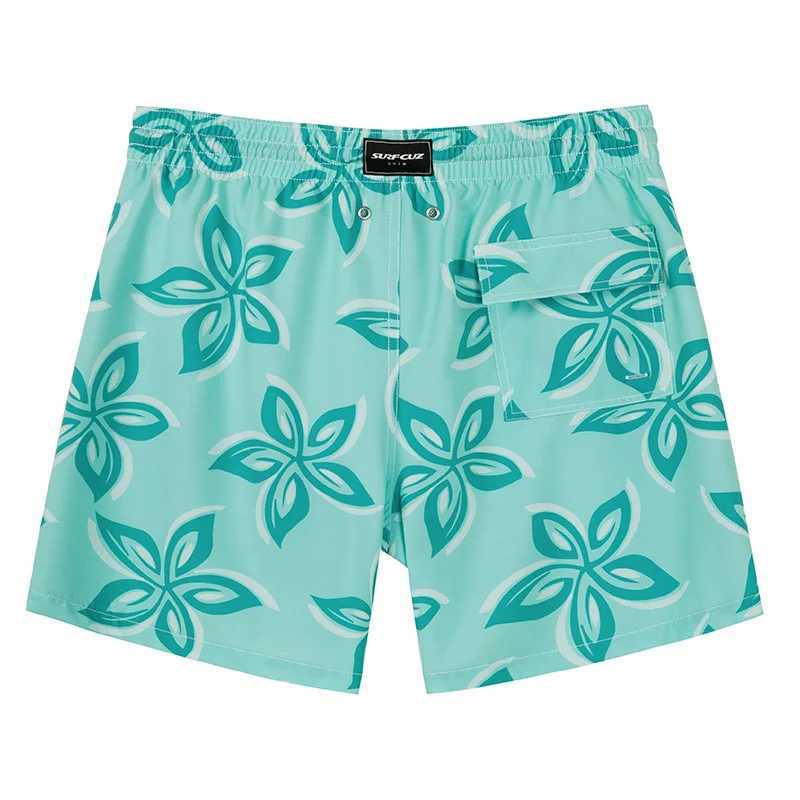 SURFCUZ Mens Swimming Shorts Quick drying Summer Beach Board Shorts with Pocket 2022 Swimsuit Beach Wear Mens Swimsuit X250410