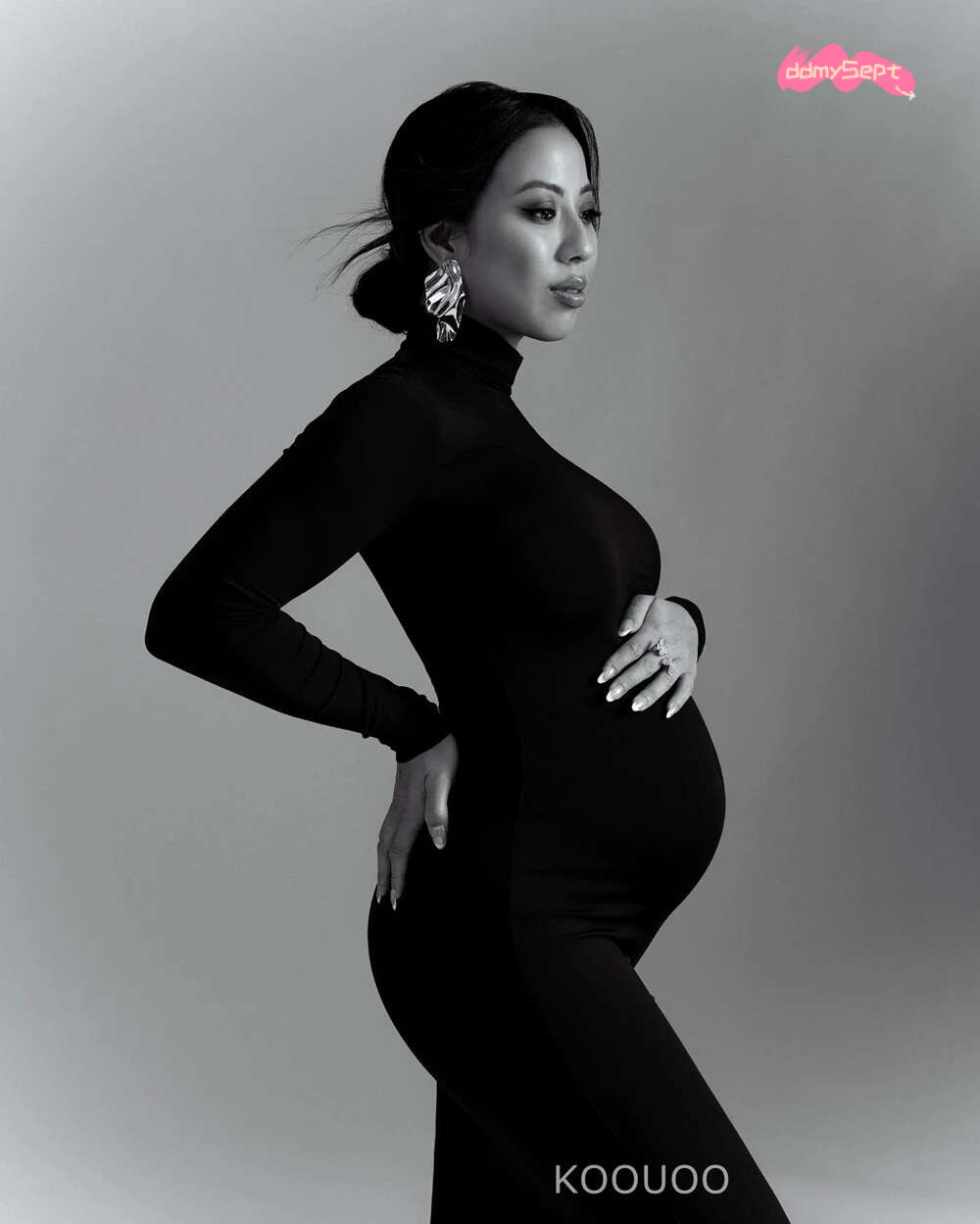 Maternity For Photoshoot Pregnancy Women Bodycon Maxi Long Dresses Clothes for Pregnant Photography Babyshower Props ddmySept