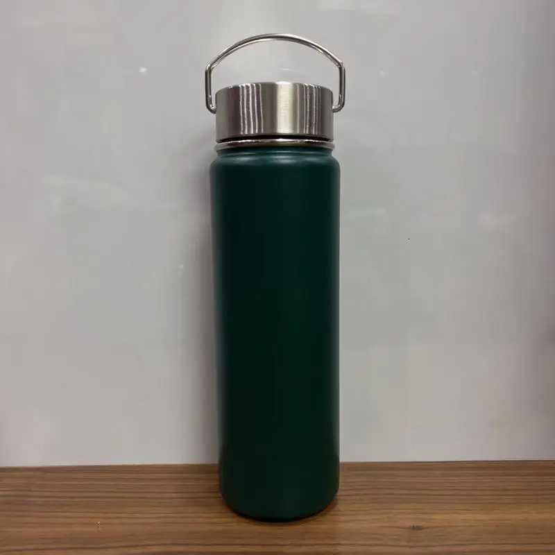 Fashionable cup Hot Cross-Border Big Mouth Sports Kettle 304 Stainless Steel Vacuum Flask Portable Outdoor Carry Adt Gifts Y251110