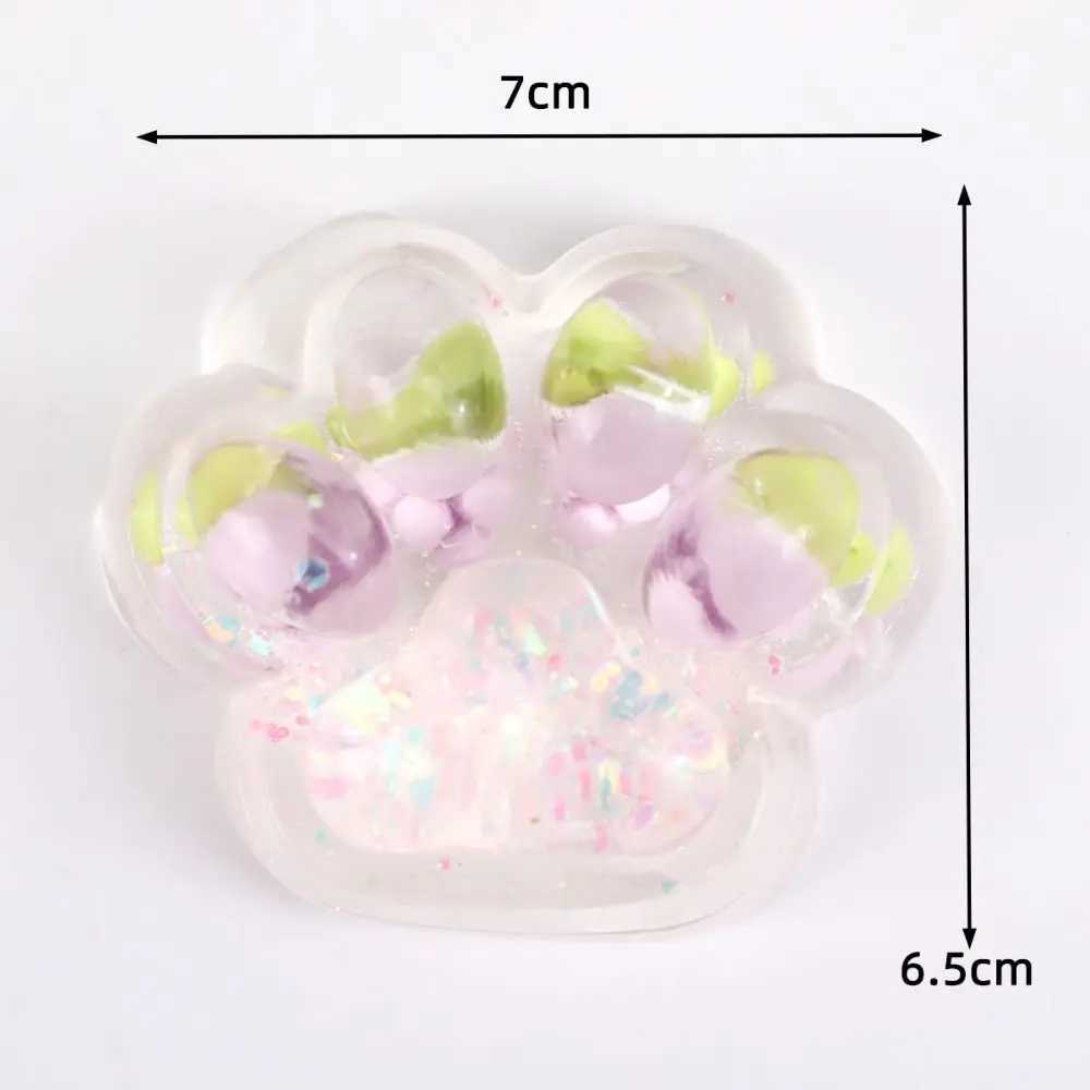 New Arrival Squishy Squeeze Toy Cat Paw Simulated Watermelon Pinch Toy Slow Rebound Relief Gift Decompression Toy for Adult Kids T250410