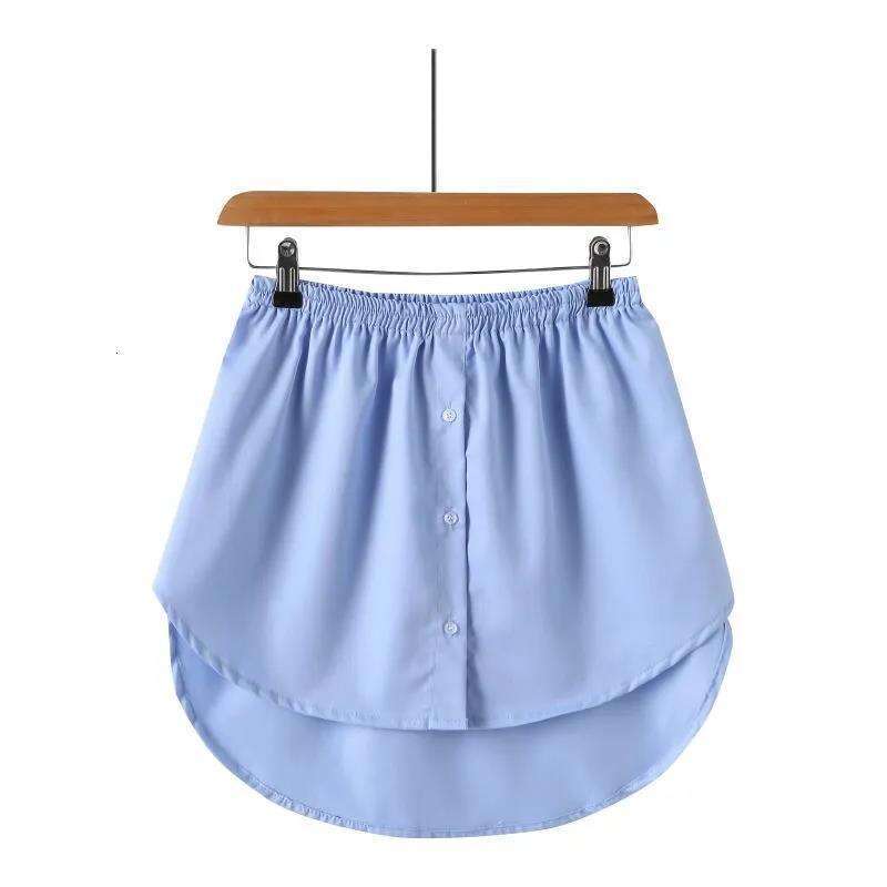 2022 Spring Summer Easy-to-Wear New Shirt Fake Hem Plus Size Inner Wear Half Skirt A-Line Free Shipping Irregular Base Layer