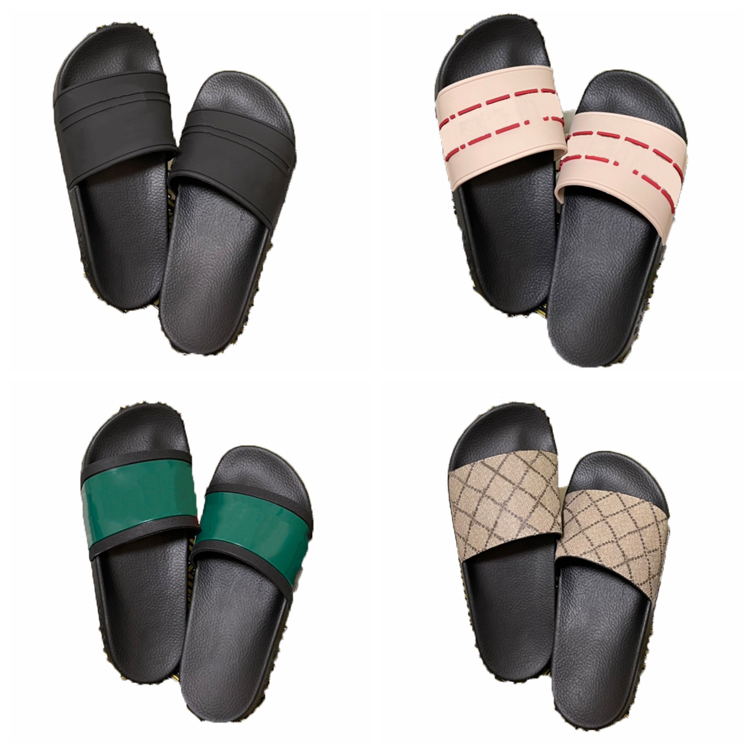 Designer Slides Women Man Luxury Slippers Sandals Brand Sandals Real Leather Flip Flop Flats Slide Casual Shoes Sneakers Boots 770