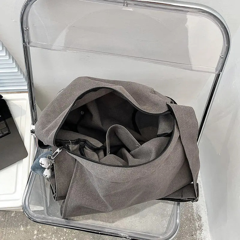 Mens Canvas Vintage Crossbody Bag Casual Shoulder for Travel College Students Lightweight Durable Fashionable 251110