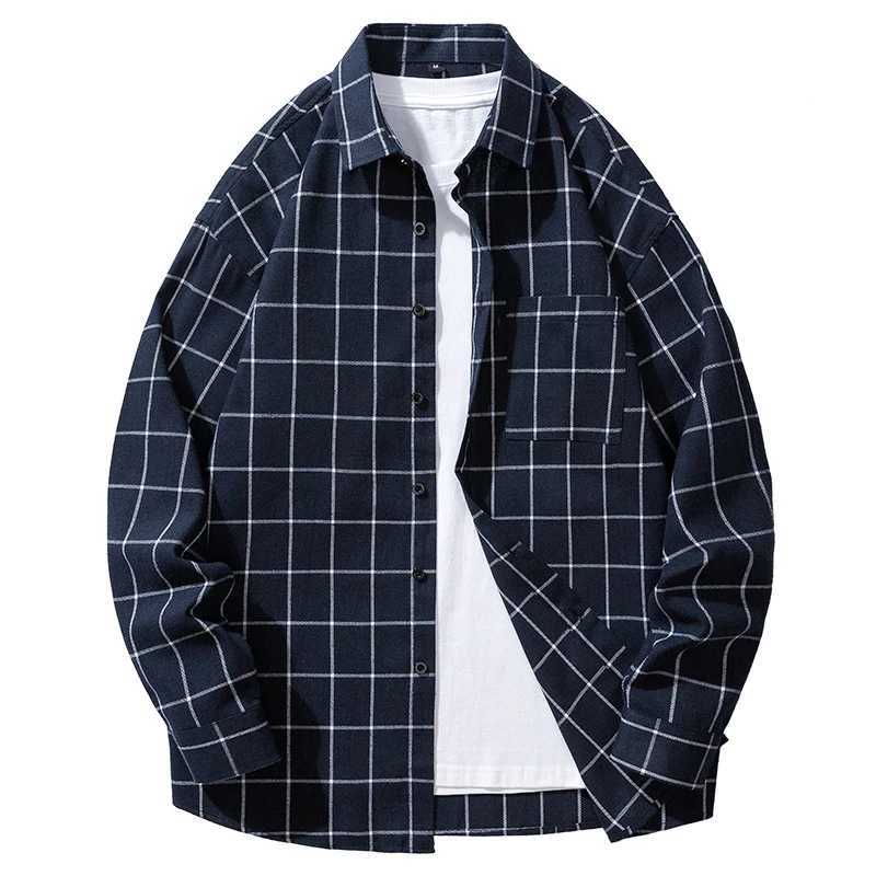 Black mens long sleeved shirt with blue striped mesh decoration casual and loose fit fashionable top X250410