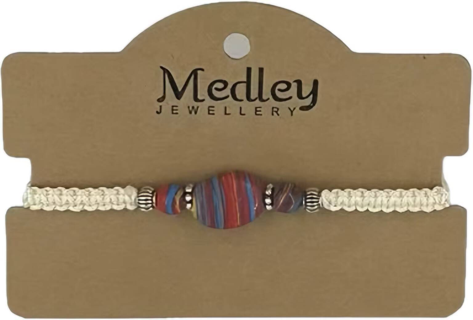 2025 Hot Selling Charming Hand Braided Adjustable White Rope Multi Colorful Natural Ore Bracelet Anklet Dual Use for Women