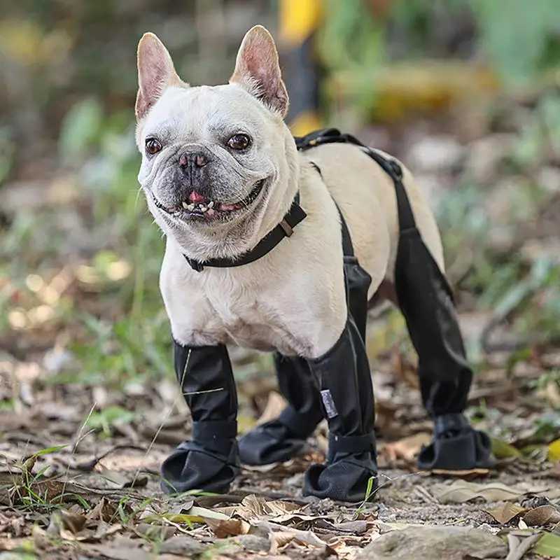 New Arrival Dog Shoes Waterproof Winter Dog Boots Pet Breathable Shoes Outdoor Walking French Bulldog Shoes Pet Paw Protector Z250410