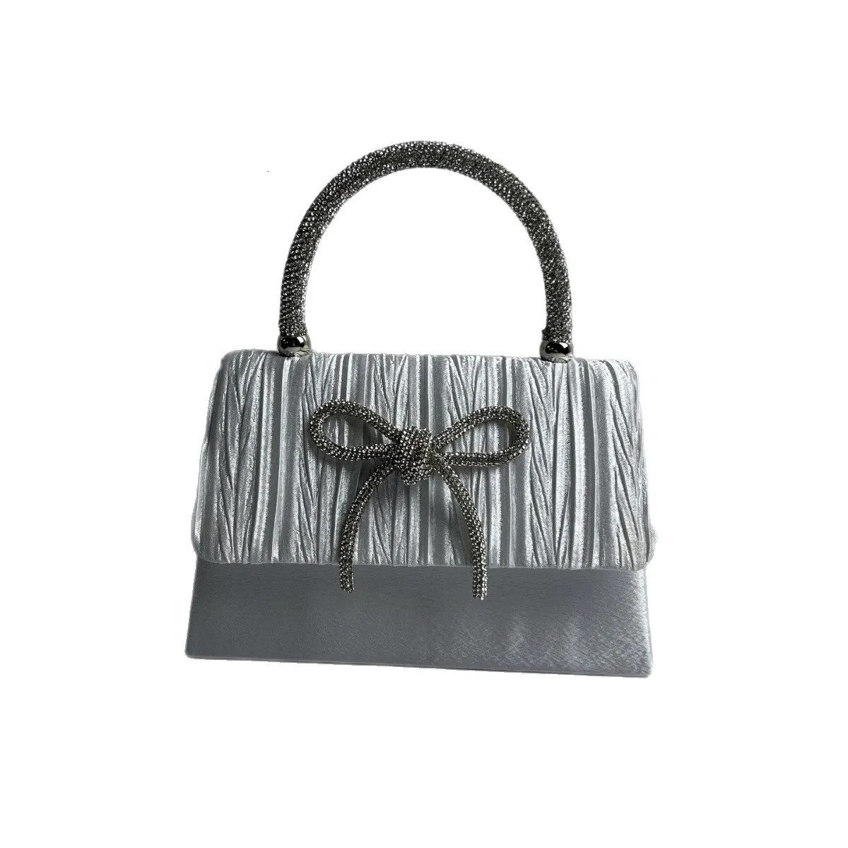 Womens Square Evening Bag Large Capacity Diamond Clutch with Chain Top Handle Shoulder Crossbody Purse Elegant Party Tote R251110