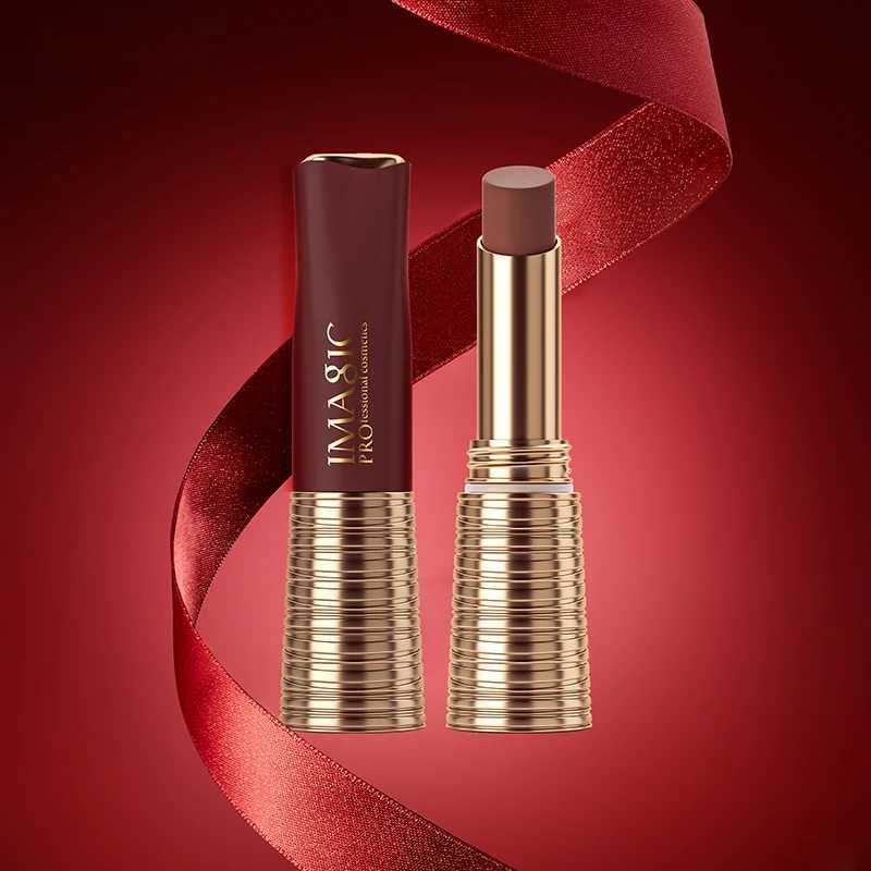 IMAGIC Matte Lipstick Long Lasting No-stick Lipstick Waterproof Lip Stick Smudge-free Classic Highly Pigmented Lip Tint MakeupT251110