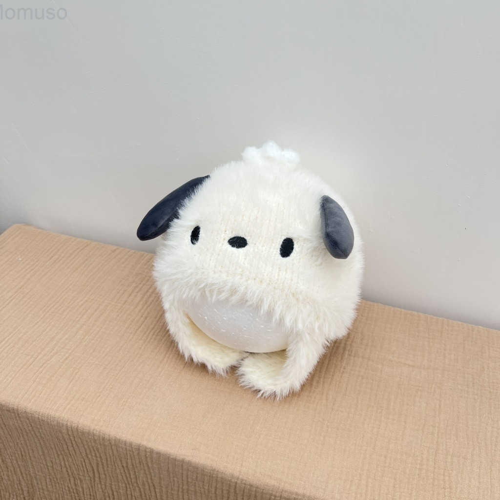 Sanrio Official Kuromi Plush Hat Autumn Winter Fleece-Lined Childrens My Melody Warm Ear Protection Hat for Girls H251110