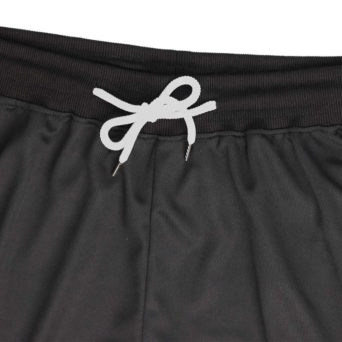 Cursive Love Mens Basketball Shorts with Connecting Letter Design Quick Drying Fabric Elastic Waist Anniversary Sports Pants X250410