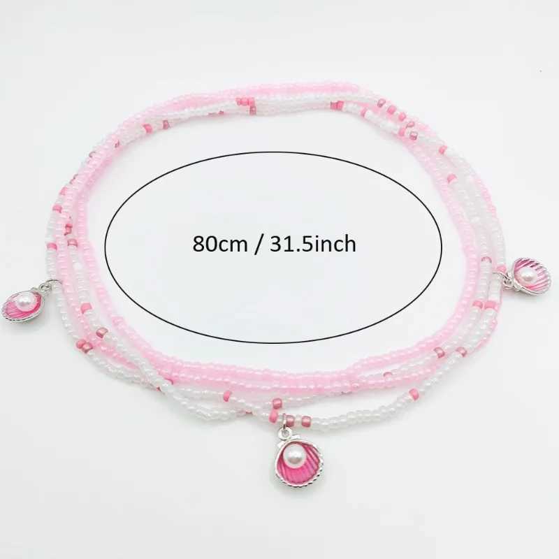 2 sexy belly chains for Wenbo River summer beach waist beads devils eye starfish shell star pendant African body jewelry X250410