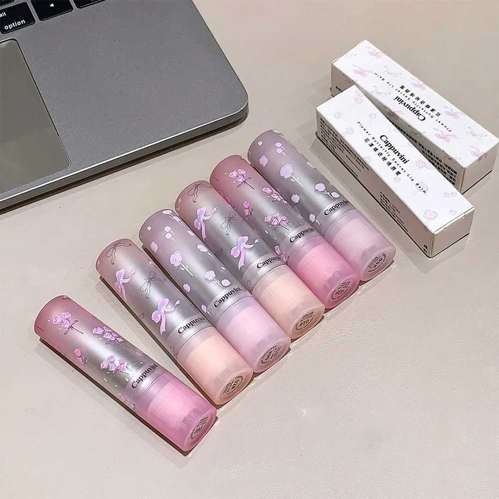 Cappuvini Sweet Girl Lip Gloss Mirror Lip Glaze Pouty Lips Moisturizing Water Light Long-lasting Makeup Lipstick Valentines GiftT251110