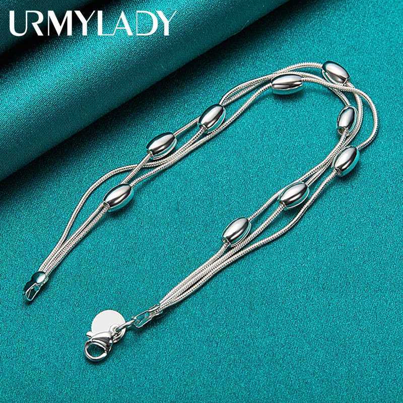 925 sterling silver bracelet chain fashion design product beautiful Jewelry High quality Bracelet bead for women lady weddingT251110