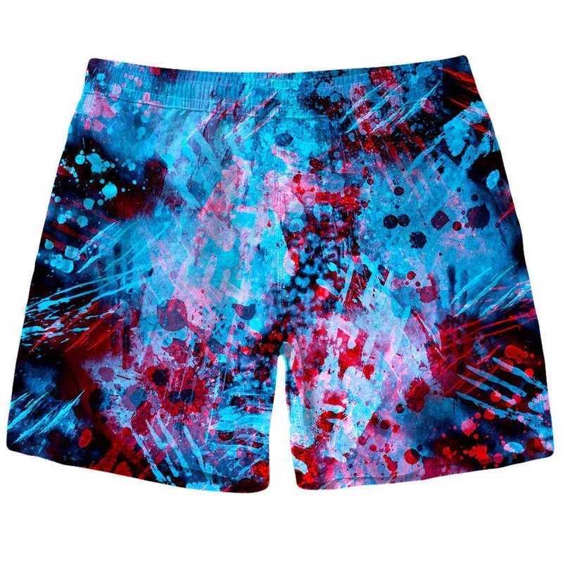 New Mens Horror Gothic Beach Shorts 3D Printed Dark Pants Large Size Loose Thin Outdoor Sports Breathable Shorts X250410