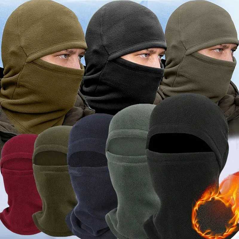 Outdoor Knitted Full Beanies Motorcycle Winter Balaclava Hat Cycling Skiing Sports Hood Caps Keep Warm Unisex Racing Fleece HatsXJ251110