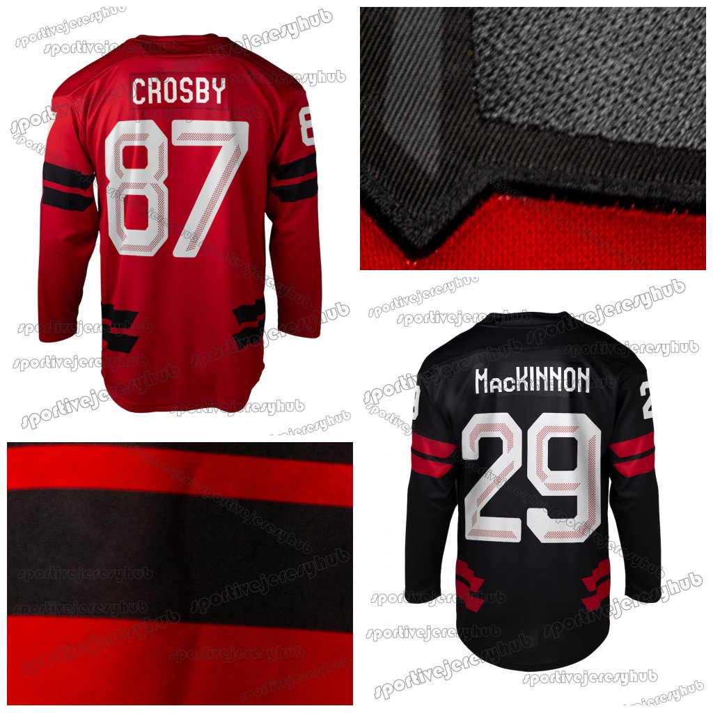Canada 2026 Hockey Jersey Sidney Crosby McDavid Brayden Point Sam Reinhart Nathan MacKinnon Cale Makar Sweater Custom Double-Reinforced Stitching Casu