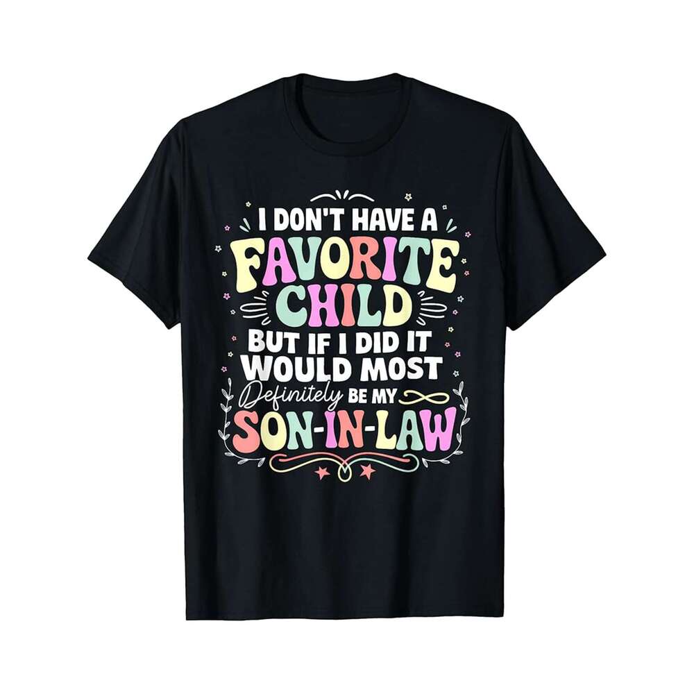 Designer T shirt Mother In Law From Son In Law For Mom Men Mother - 220g T shits