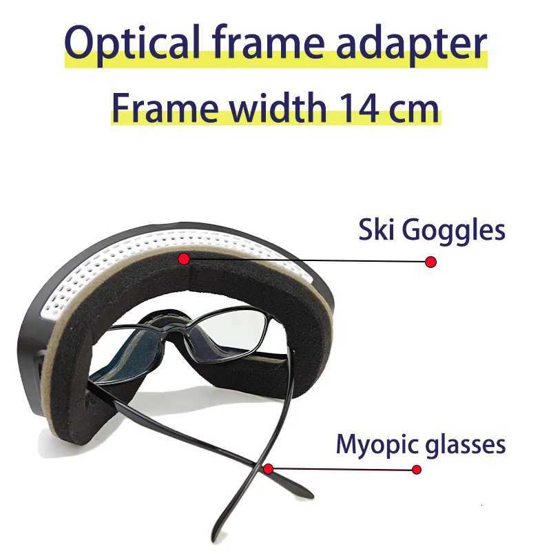 2025 HD Snow GoggLEs Quick DisassEMbly High Breathability Ski GoggLEs Perfect for Snowboarding Alpine Skis WindPROof K251110