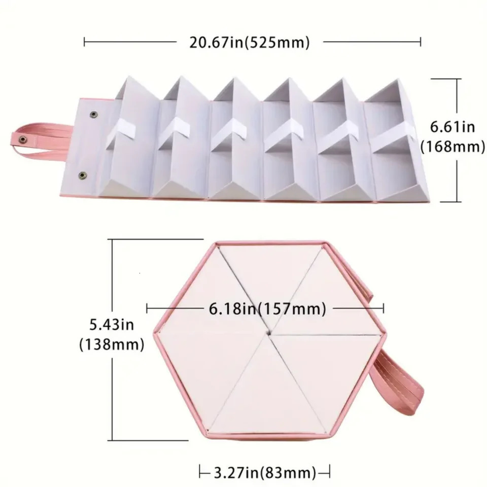 1 piece of 56 slot PU leather sunglasses storage box portable folding glasses organizer display multi hanging holder 250410