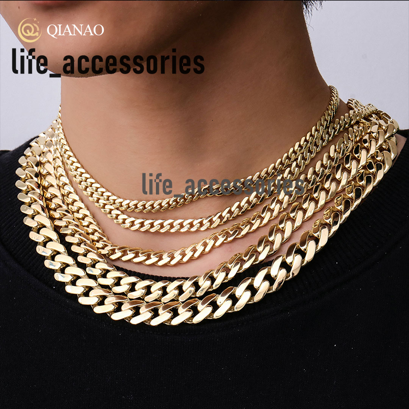 Custom Fine Jewelry Chain 5-15mm 925 Silver Gold Plated Miami Necklace Vvs Moissanite Cuban Link Chain Bracelet for UNISEX