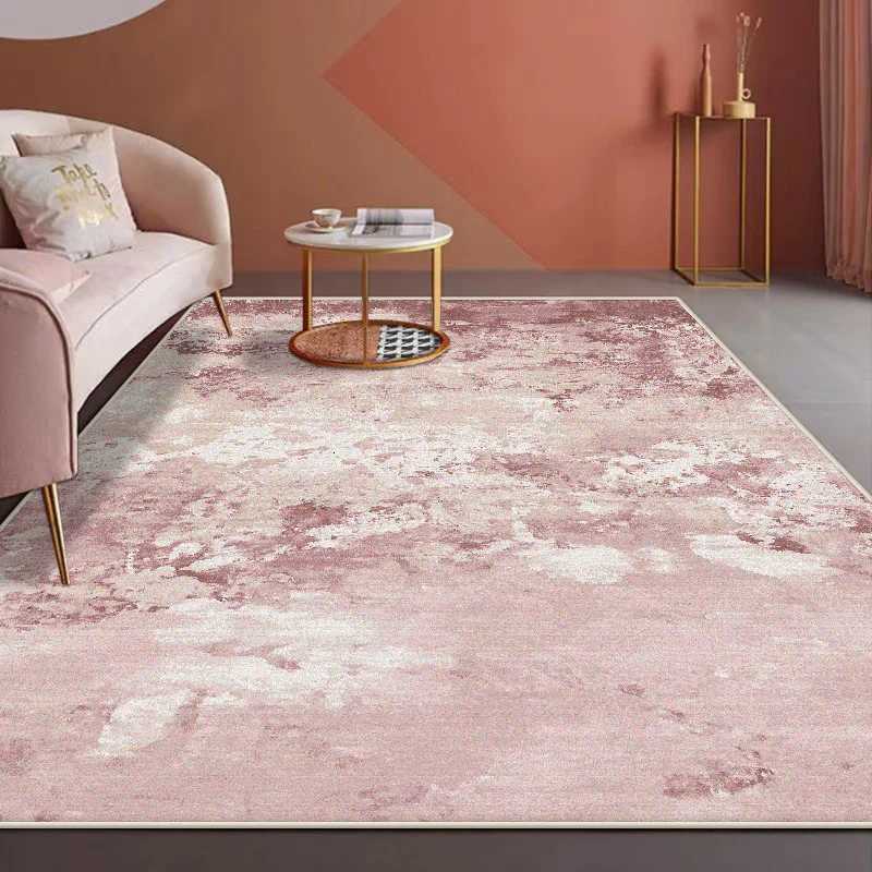 Abstract Simple Style Customizable Carpet Bedroom Decoration Rugs Sofa Side for Living Room Soft Fluffy Lounge Floor Mat Office Y251110