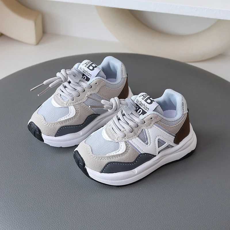 Size 21-30 Kids Sneakers Fashion Boys Mesh Breathable Casual Shoes Girls Outdoor Walking Children Non-slip Running Sports ShoesT251110