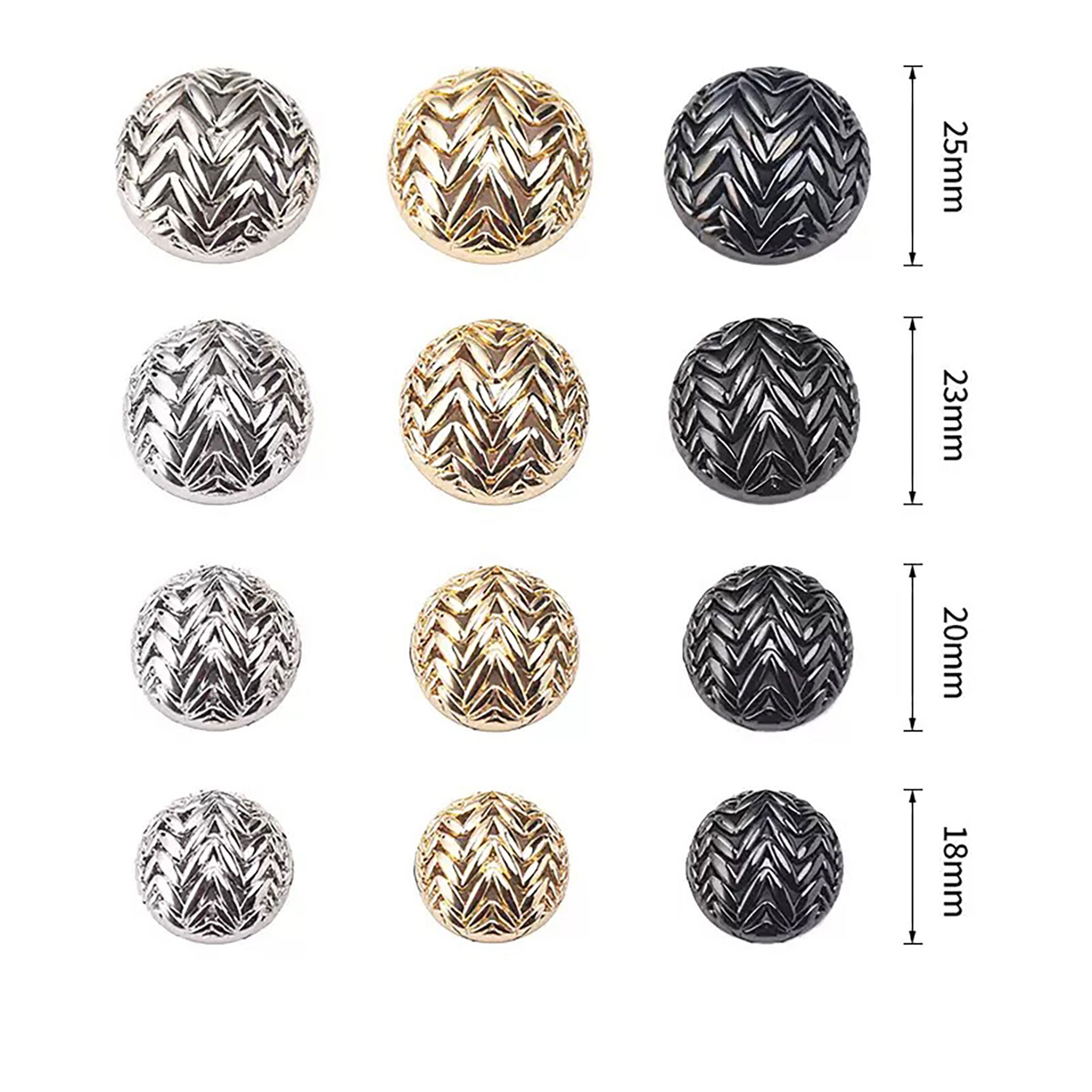 Knitted pattern buttons, windbreaker jacket buttons, sweater buttons