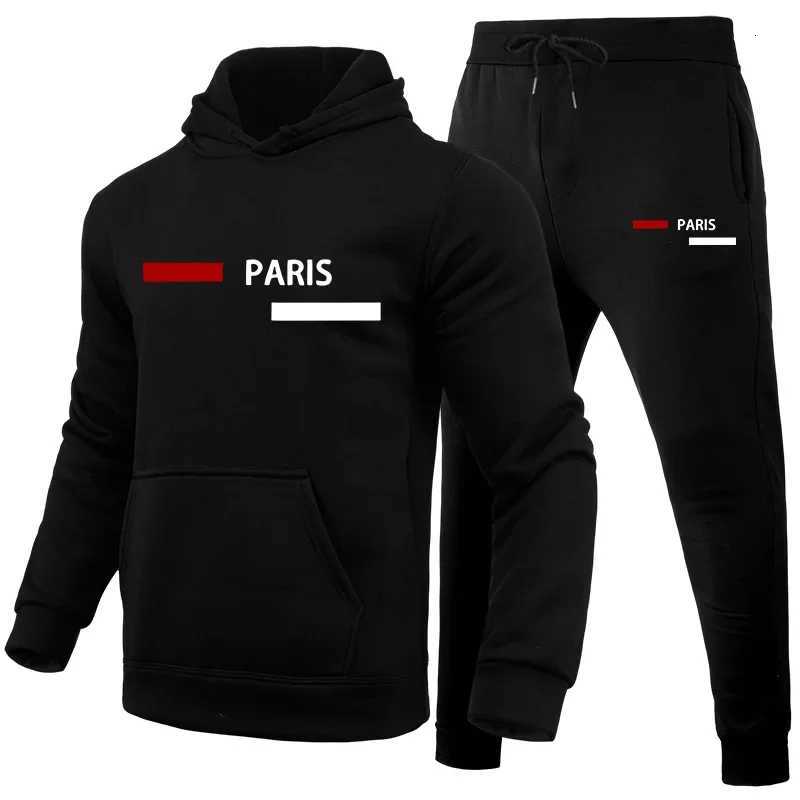 Fashion Mens Tracksuit Casual Print Sweatshirts Streetwear Outdoors Sports Jogging Mens Clothing 2025 Single Piece Hoodies Pants W251110