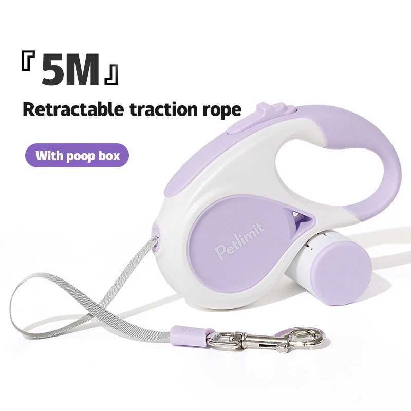 Automatic Retractable Dog Leash 3M/5M Extendable Rope For Outdoor Travel Walking Hiking Small Dogs Traction Rope Cat Lead J251110