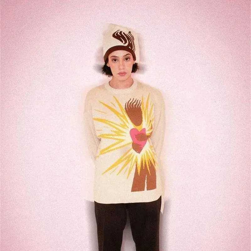 Fashion Womens Street Fashion Clothing Harajuku Knit Sweater Winter Pullover Loose Vintage Aesthetic Y2K Gothic EMO Top Y251110