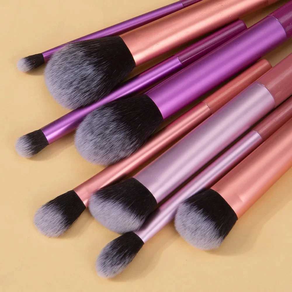 Makeup Brush Kit Soft 8pcs Synthetic Hair Make Up Brushes Foundation Blush Eyeshadow Cosmetic Makeup Tools L251110