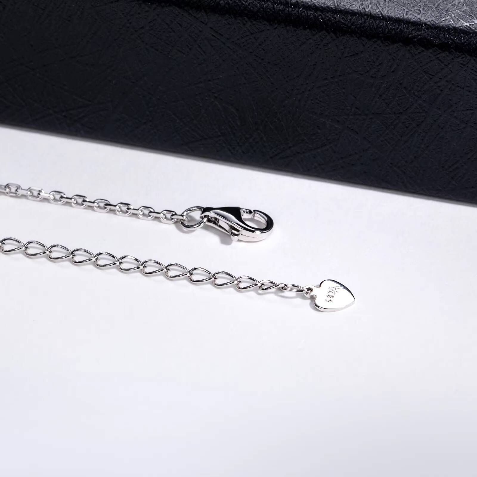 Fashion New Trend Butterfly 925 Sterling Silver Vvs Moissanite Fine Anklets Chain Leg Bracelet for Women