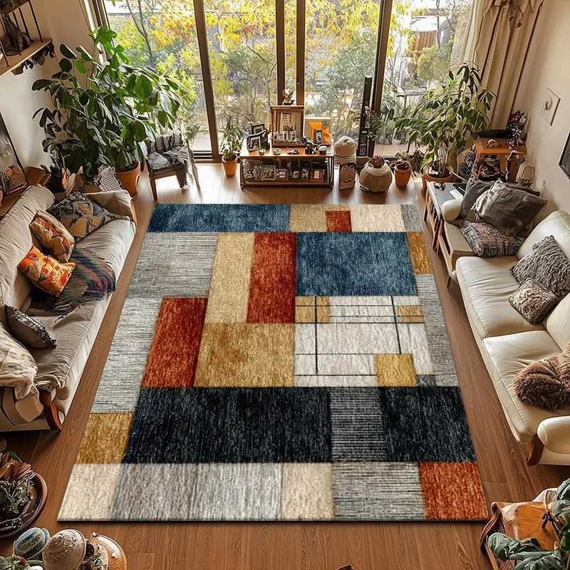 Modern Bohemian Velvet Rug with Moroccan Pattern Non-Slip Low Profile Mat for Entryway Kitchen Studyroom 2025 Hot Sale Y251110
