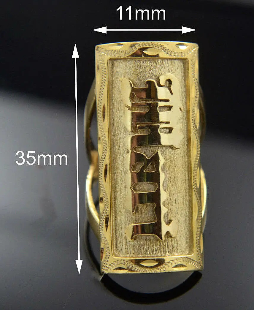 Personalized Mens Nameplate Ring Custom Handmade Classic Name Ring Stainless Steel Mens Jewelry Gift for Husband and Boyfriend 250409