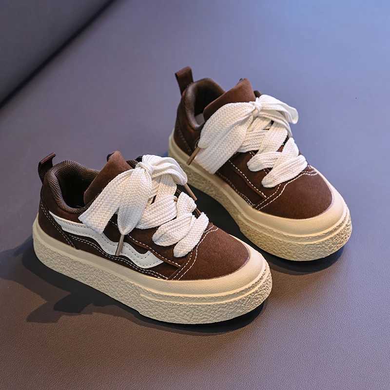 Kids Sneakers Fashion Round Toe Comfortable Fashion Non-slip Sports Shoes for Toddlers Children Soft Soled Casual Versatile Shoe W251110