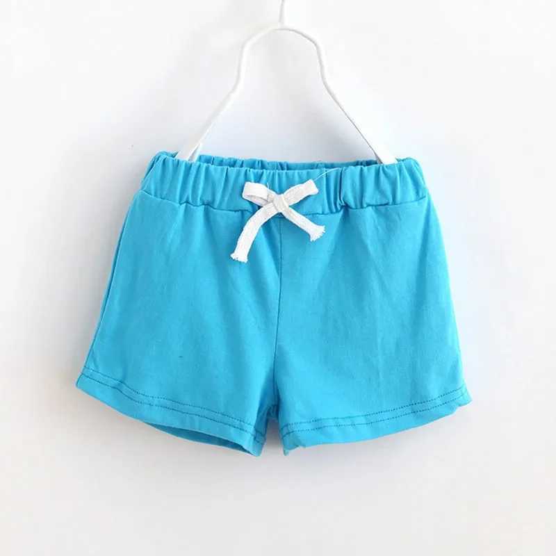 New Summer Baby Girls Boys Shorts 10 Colors Girls Cotton Shorts Boys Brand Childrens Beach Shorts Baby Clothing Z250410