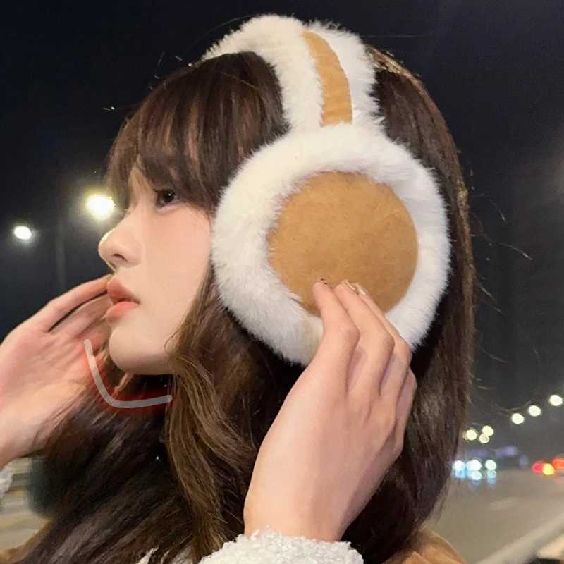 Ear Protection and Warmth for Autumn and Winter Plush Ear Muffs and Ear Bags Anti-freezing and Cold-proof Ear Cups for Cycling W251110