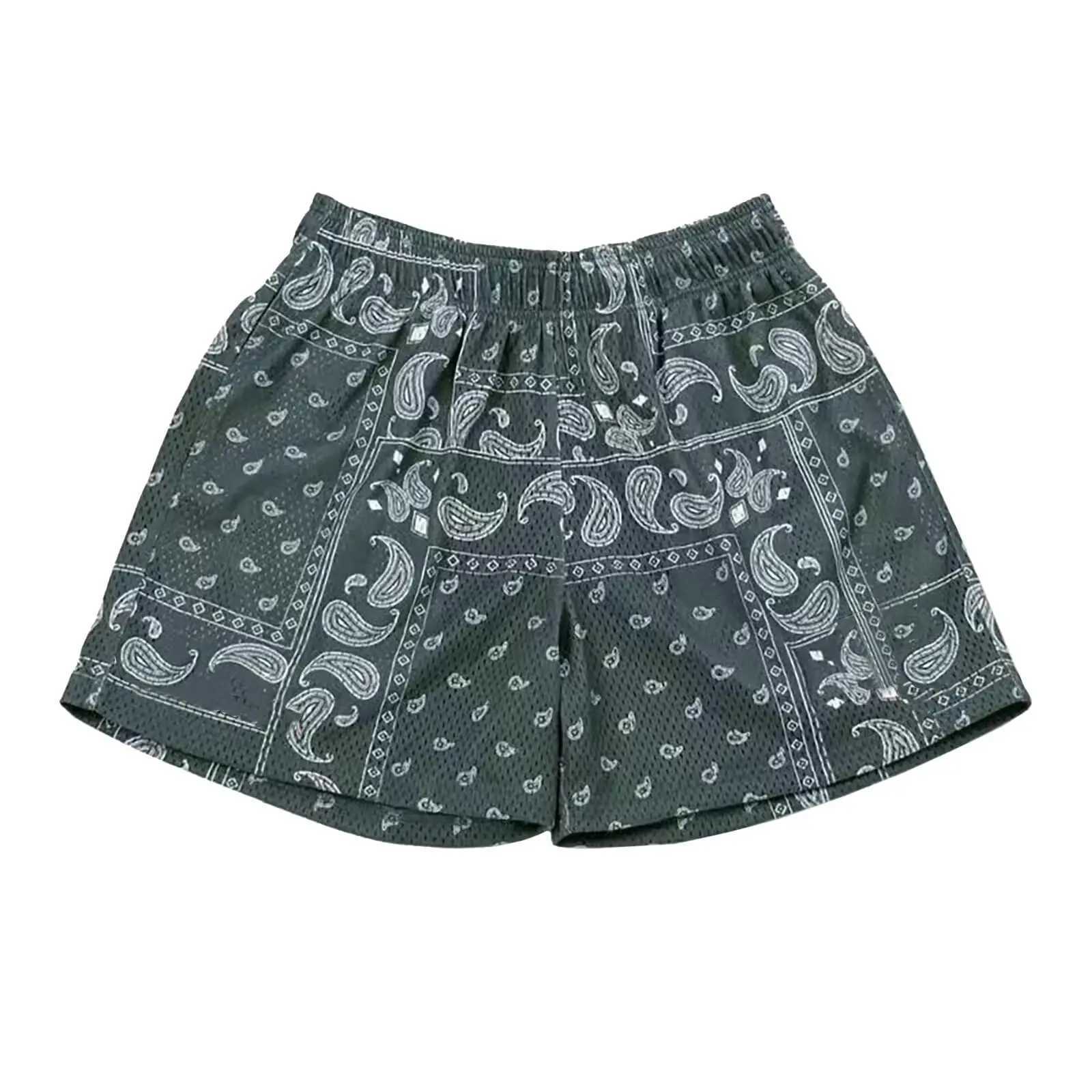 Mens Paisley Pattern Fashion Shorts for Boys Summer Cool Hawaii 3D Printed Casual Swimming Relay Quick Dry Surfboard Shorts X250410