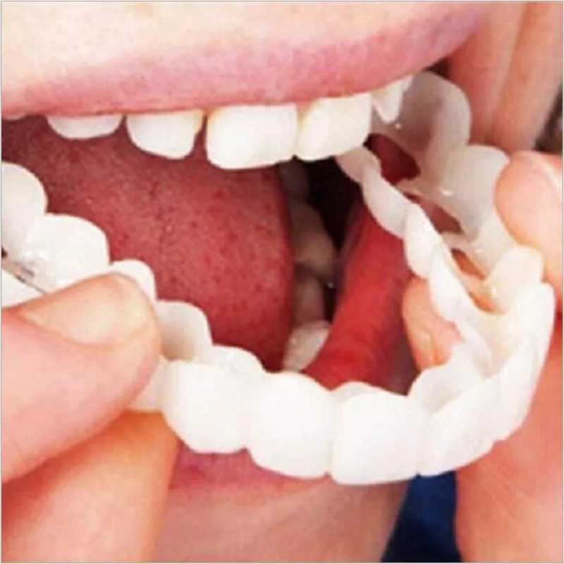 Dental Cover Veneer Snap Button Tooth Kit Fake Temporary Teeth Whitening Replacement Temporary Teeth Replacement Tooth Model M250410