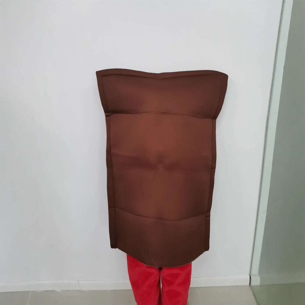 Christmas Halloween Party Fun Spoof Mona Lisa Poop Costume Parent-Child Dress Up Performance Jumpsuit