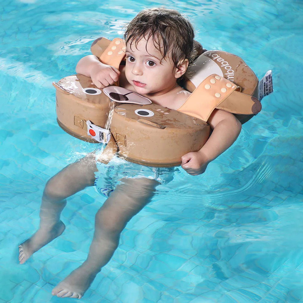 Mambobaby baby swimming floating waterproof ring childrens 372 months old 250321