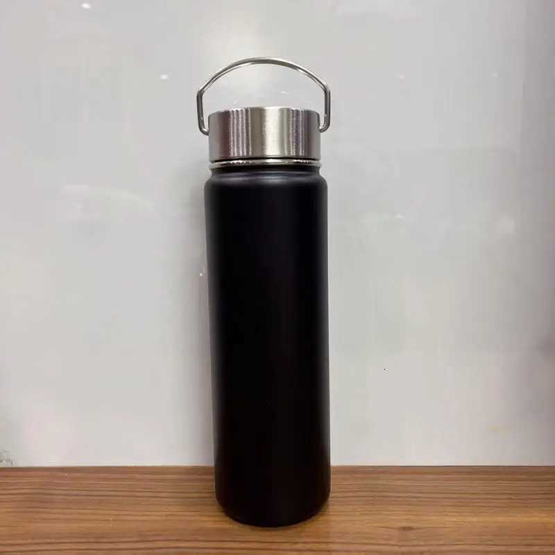Fashionable cup Hot Cross-Border Big Mouth Sports Kettle 304 Stainless Steel Vacuum Flask Portable Outdoor Carry Adt Gifts Y251110